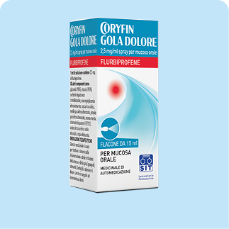 Coryfin Gola dolore Spray per mucosa orale