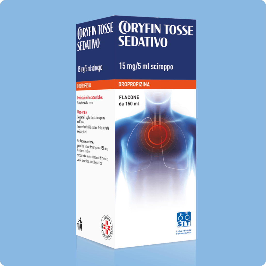 Coryfin tosse sedativo sciroppo