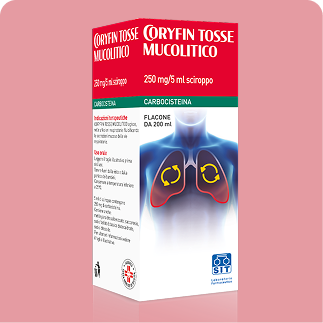 Coryfin Mucolitico sciroppo gusto lampone