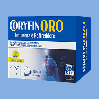 Coryfin ORO Influenza e raffreddore gusto limone