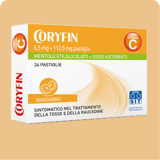 Coryfin Pastiglie gusto mandarino